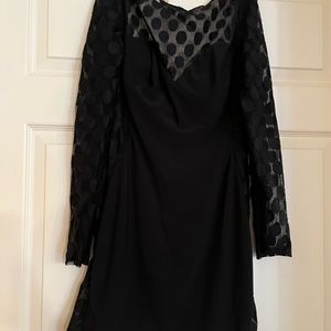 La Femme dotted dress